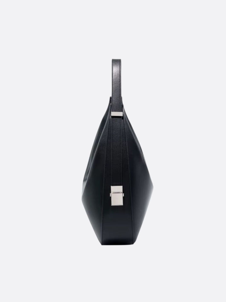 Grand sac demi-lune cuir