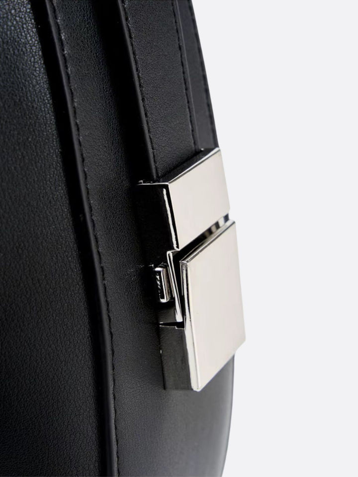 Grand sac demi-lune cuir