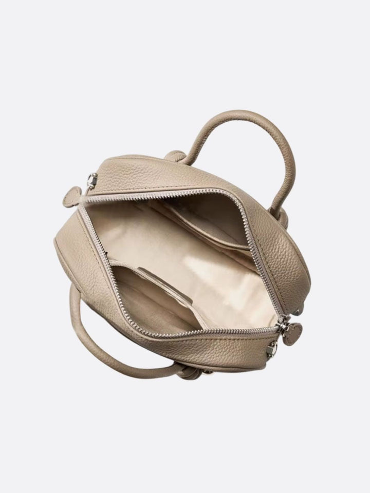 Sac à main rectangulaire cuir