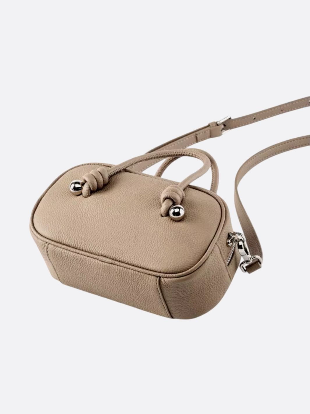 Sac à main rectangulaire cuir