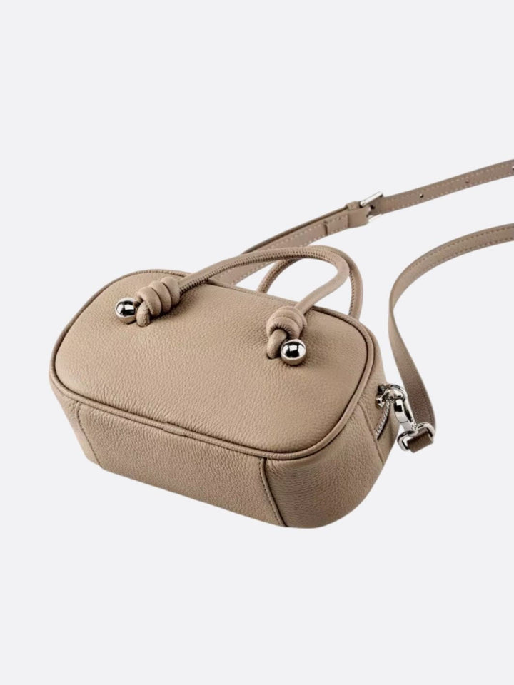 Sac à main rectangulaire cuir