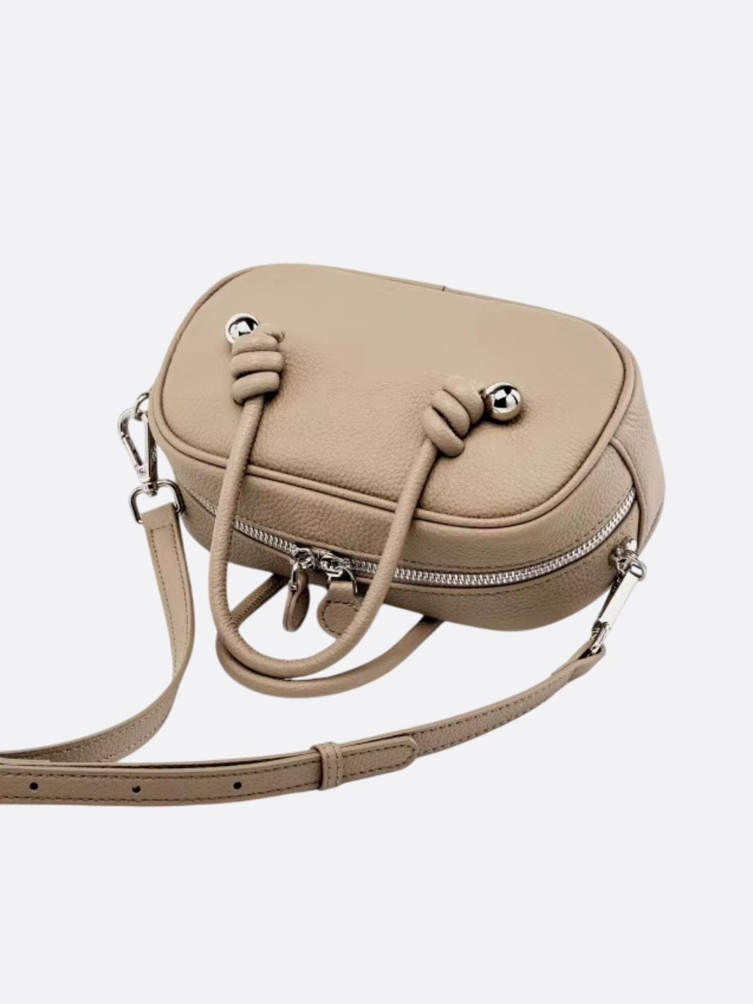Sac à main rectangulaire cuir