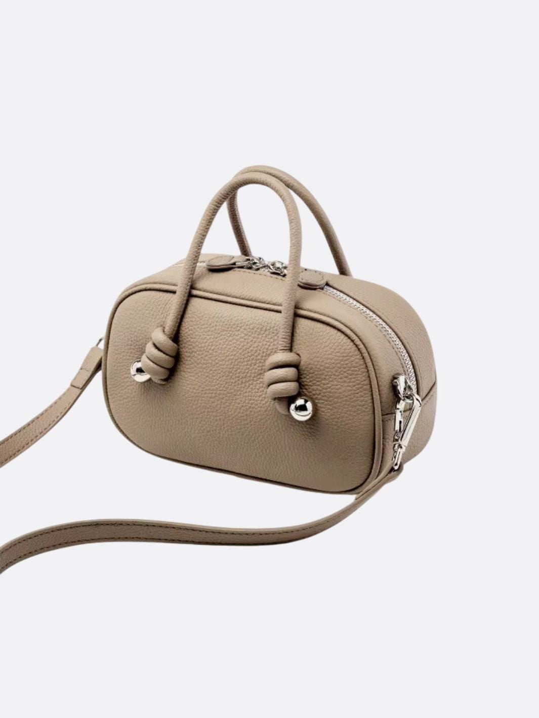 Sac à main rectangulaire cuir