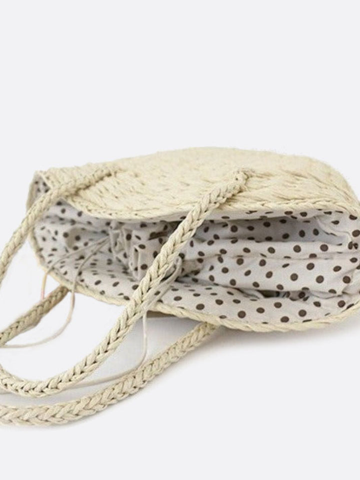 Sac panier en osier